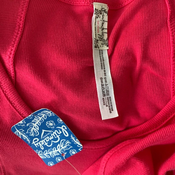 NWT Free People Intimately Byron Bodysuit Pink Size Small - Picture 10 of 11